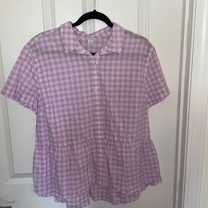 women’s lavender size large blouse